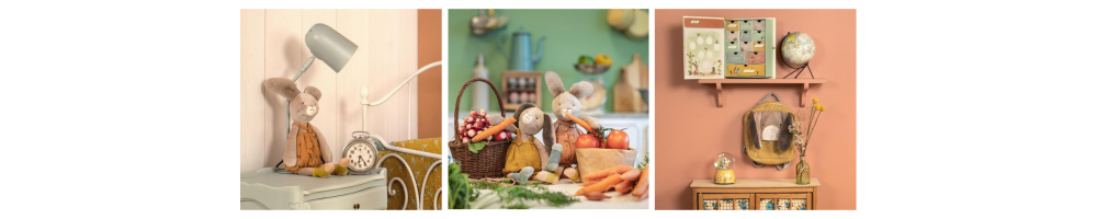 TROIS PETITS LAPINS de MOULIN ROTY | Jouets, doudous, sacs à dos...