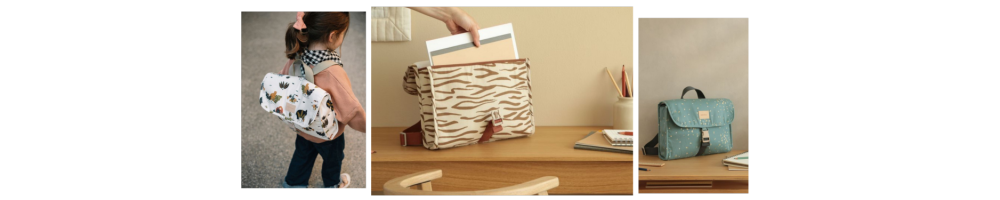 Back to school avec Nobodinoz : trousses, sacs à dos, cartables...