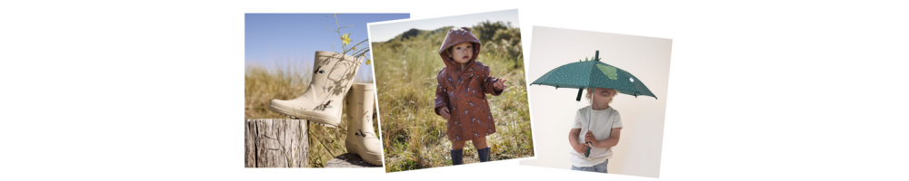 STYLÉ SOUS LA PLUIE | Parapluie enfant, bottes de pluie enfant...