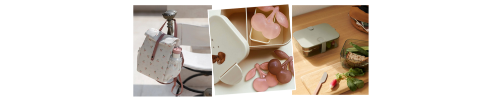 Ecole | Pochettes, gourdes, boîtes à tartines, boîtes à collations...
