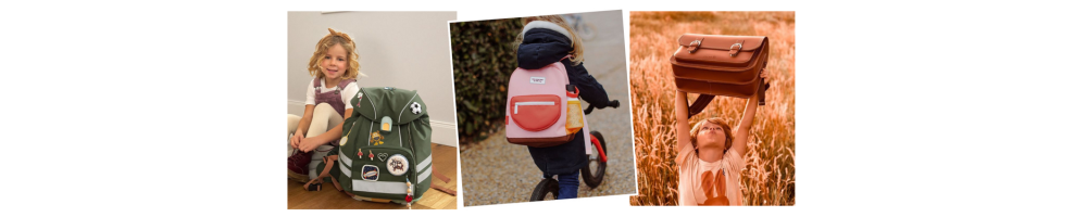 Mooie schooltassen voor hippe kleuters en kindjes van de lagere school